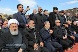 مراسم تشییع مجاهد کبیر شهید سیدحسن نصرالله و شهید سیدهاشم صفی&zwnj;الدین