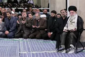 مرثیه‌سرائی مهدی سماواتی در بیت رهبری