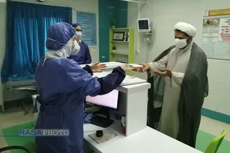 بازدید امام جمعه خرمشهر از بیمارستان آیت الله طالقانی&lrm;