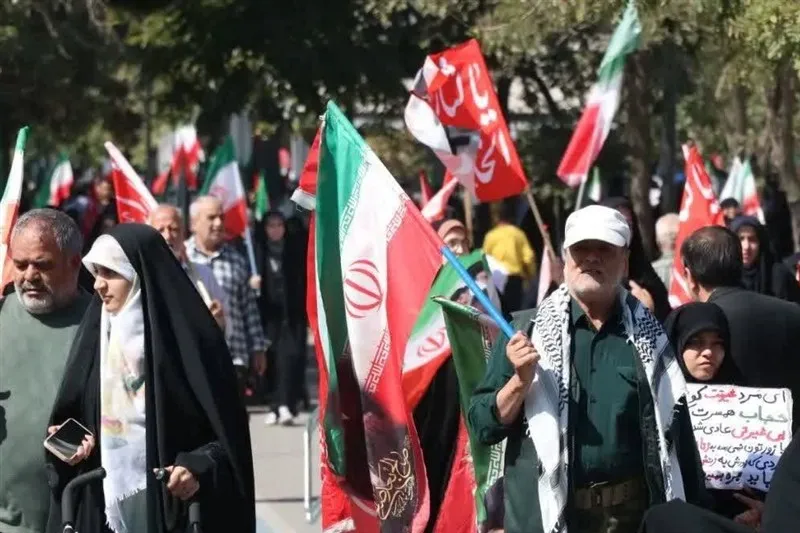حماسه حضور جانفدایان مشهدی در برنامه دانشگاه ایران