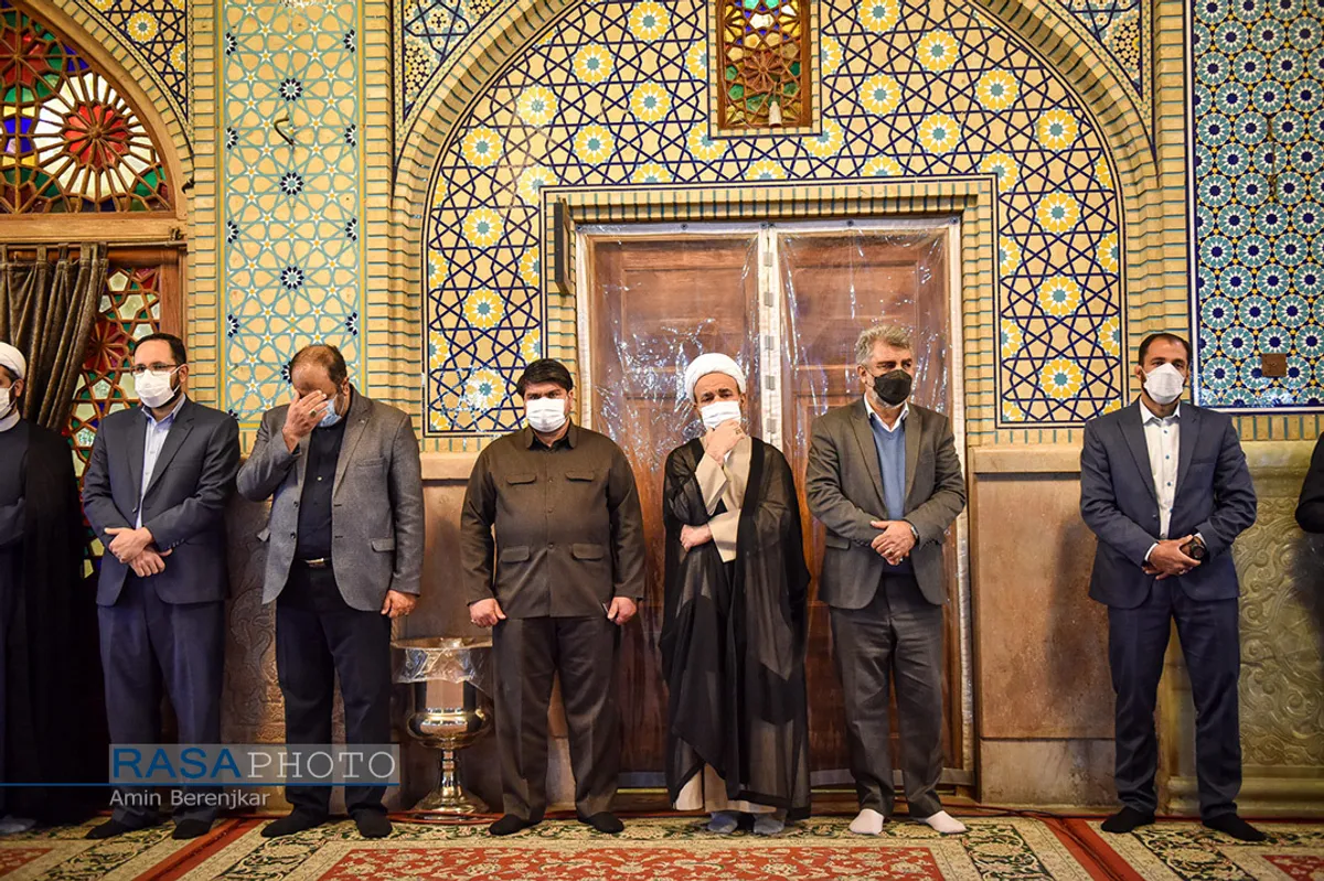 مراسم بزرگداشت سالروز شهادت حضرت احمد بن موسی الکاظم (ع) - شاهچراغ
