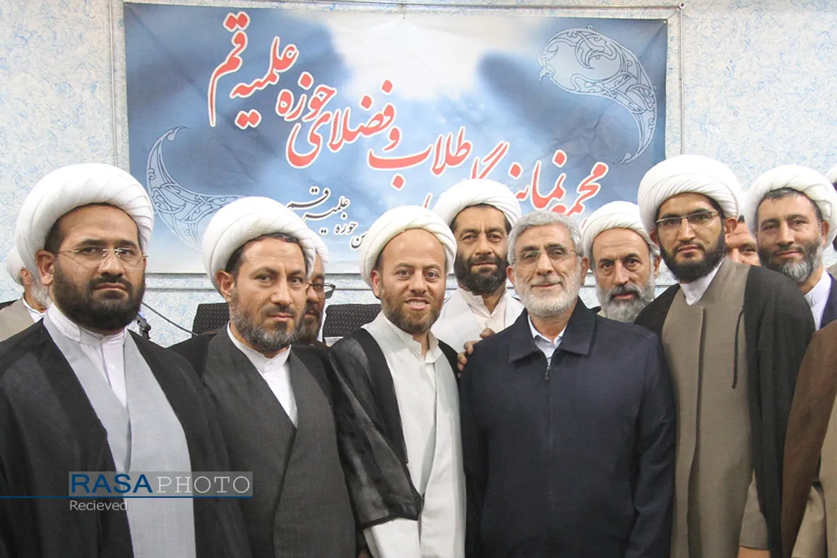 مجمع نمایندگان طلاب و فضلای حوزه علمیه قم با حضور سردار قاآنی