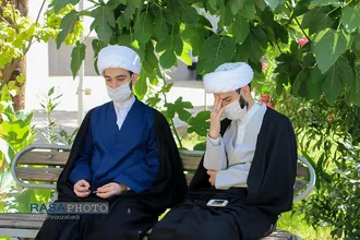 تجمع طلاب و روحانیون اصفهان در حمایت از مردم فلسطین و افغانستان&lrm;