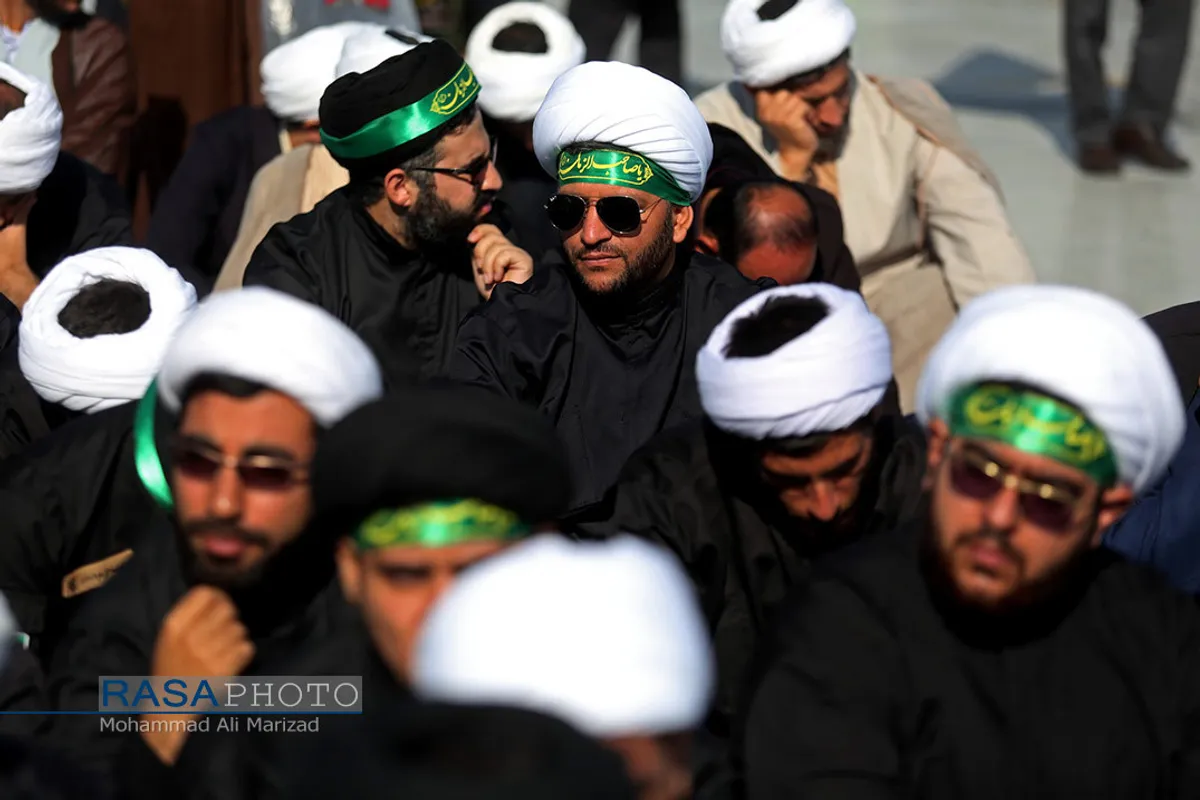 صبحگاه مشترک نیرو&zwnj;های مصلح با عنوان بیعت با امام زمان (عج) با حضور سردار باقری فرمانده کل نیرو&zwnj;های مصلح و حجت الاسلام والمسلمین رحیمیان