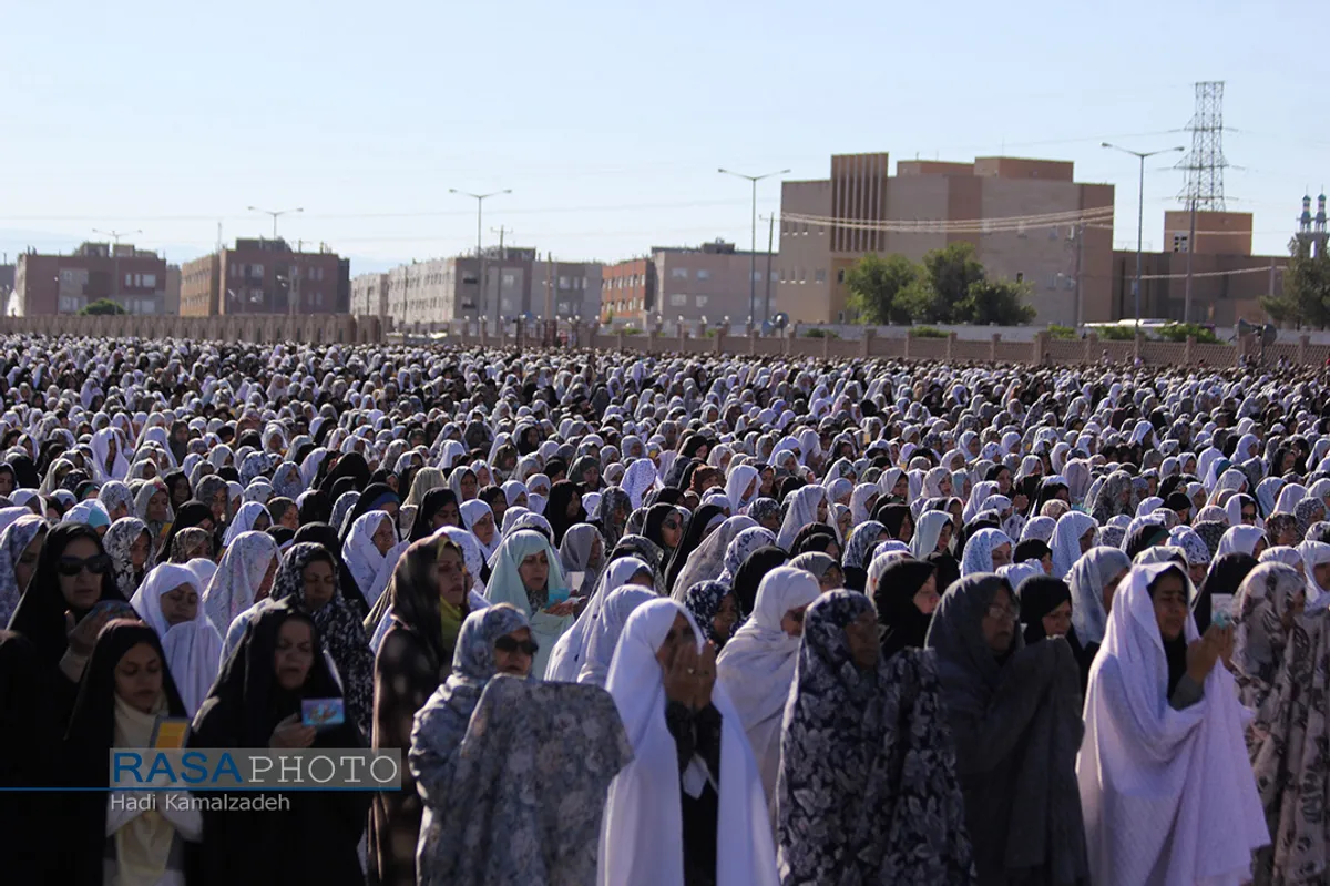 نماز عید فطر در بیرجند