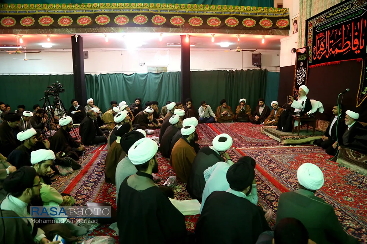 دیدار جمعی از مبلغین با حضرت آیت الله مکارم شیرازی