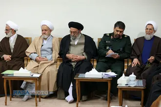 دیدار دست&zwnj;اندرکاران کنگره بزرگداشت شهدای روحانی با رهبر انقلاب
