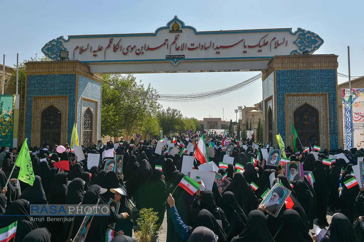 راهپیمایی "بانوان فاطمی" در شیراز