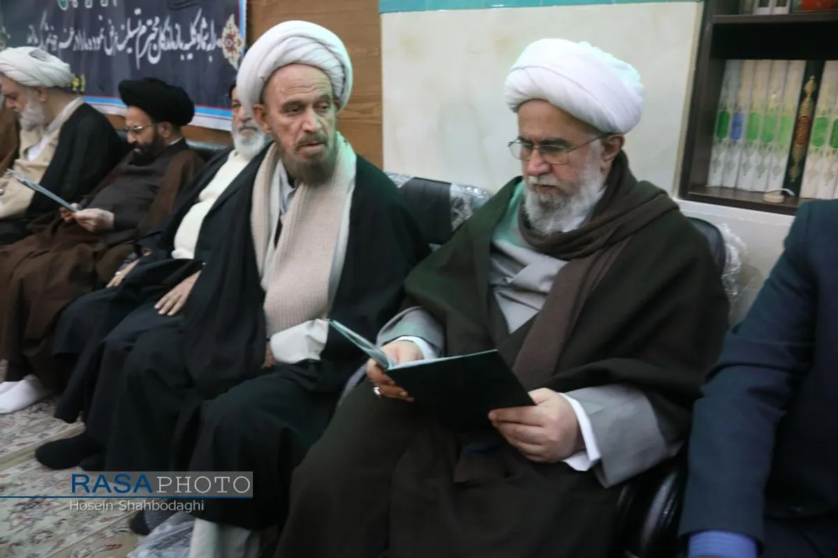 مراسم ختم حجت الاسلام والمسلمین رضا نوری همدانی