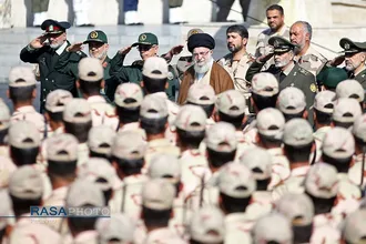 مراسم مشترک دانش&zwnj;آموختگی دانشگاه&zwnj;های افسری با حضور فرمانده کل قوا