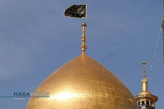 حرم کریمه اهلبیت (س) در روز شهادت حضرت زهرا (سلام&zwnj;الله&zwnj;علیها)