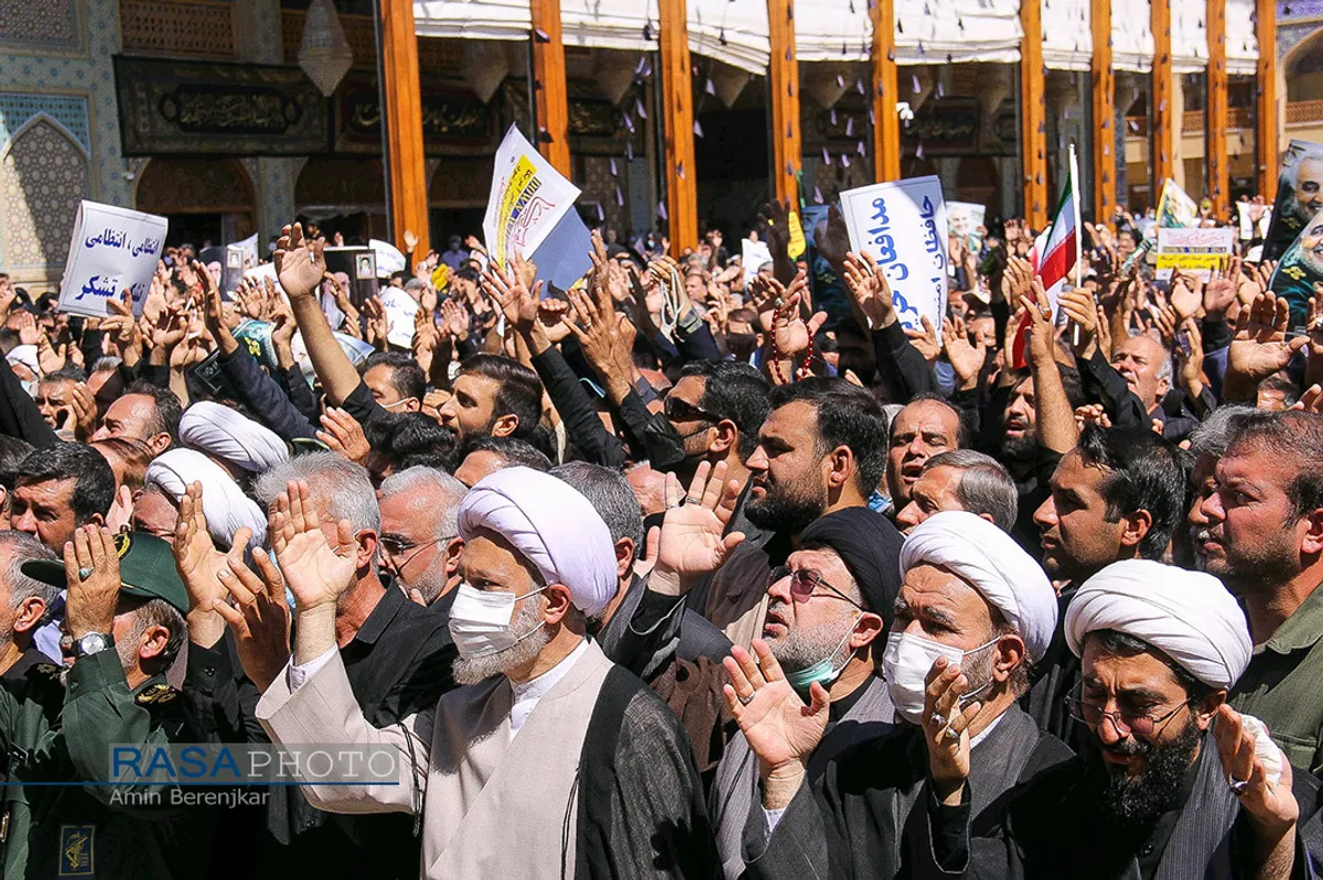 راهپیمایی &laquo;امت رسول الله&raquo; در شیراز&lrm;&lrm;