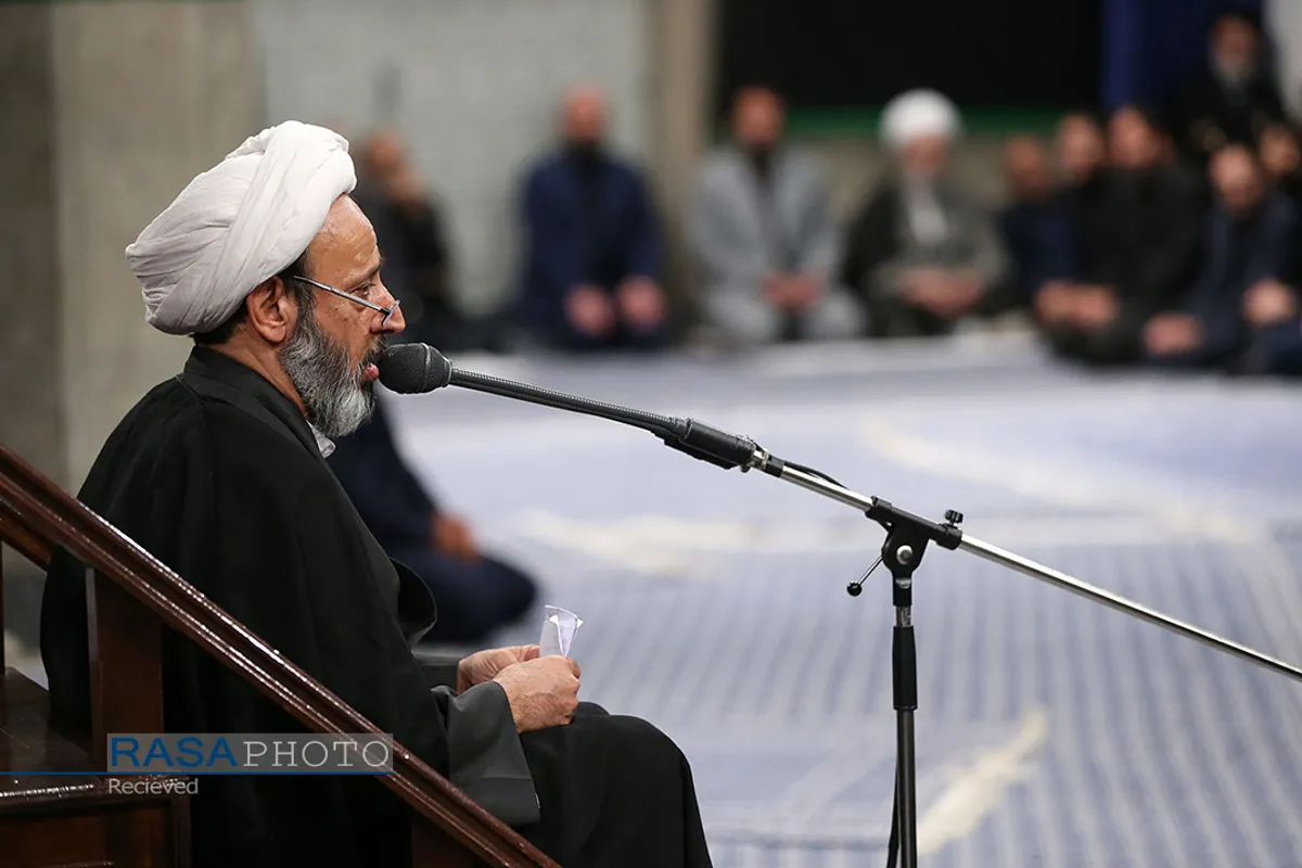 دومین شب مراسم عزاداری حضرت اباعبدالله الحسین (علیه&zwnj;السلام) با حضور رهبر انقلاب