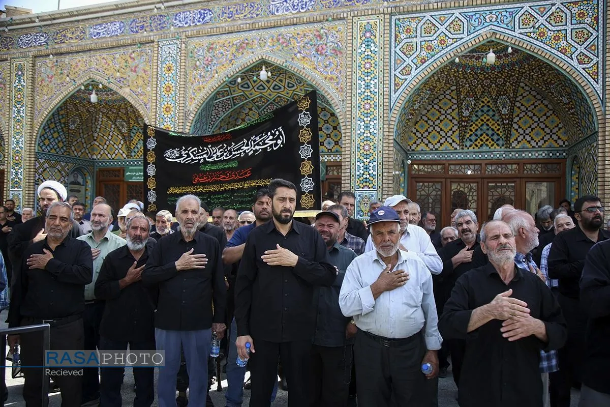 عزاداری روز شهادت حضرت امام حسن عسکری (علیه&zwnj;السلام) در قم