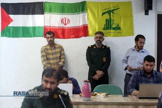 نشست خبری کمیته نیرو&zwnj;های مسلح ستاد بزرگداشت هفته دفاع مقدس استان قم