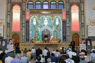 مراسم شام رحلت بنیانگذار انقلاب اسلامی در حرم حضرت معصومه (سلام&zwnj;الله&zwnj;علیها)