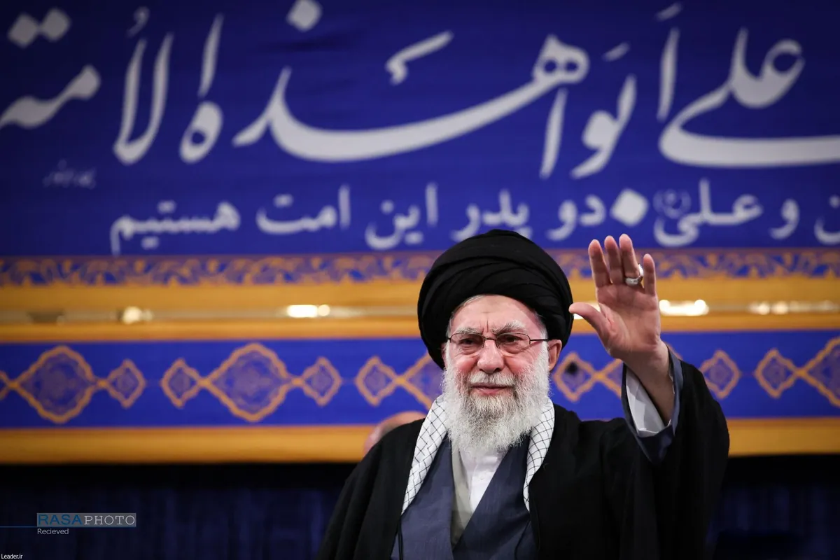 دیدار خانواده شهدای اقتدار با رهبر انقلاب در روز میلاد امیرالمومنین (علیه&zwnj;السلام)