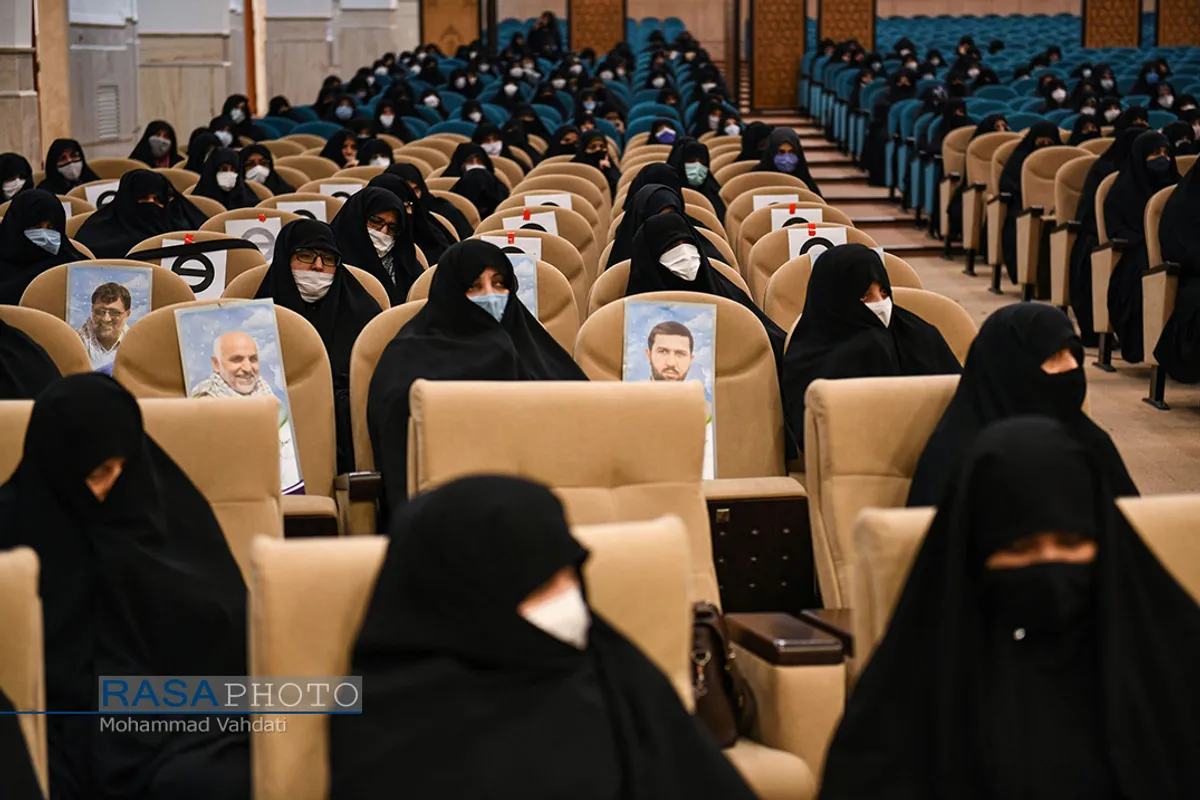 مراسم تکریم مدیر جامعة الزهرا
