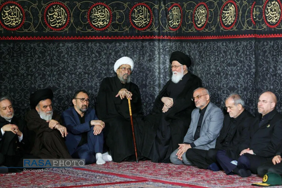 آیین خطبه&zwnj;خوانی شب شهادت امام رضا (ع) در حرم مطهر رضوی