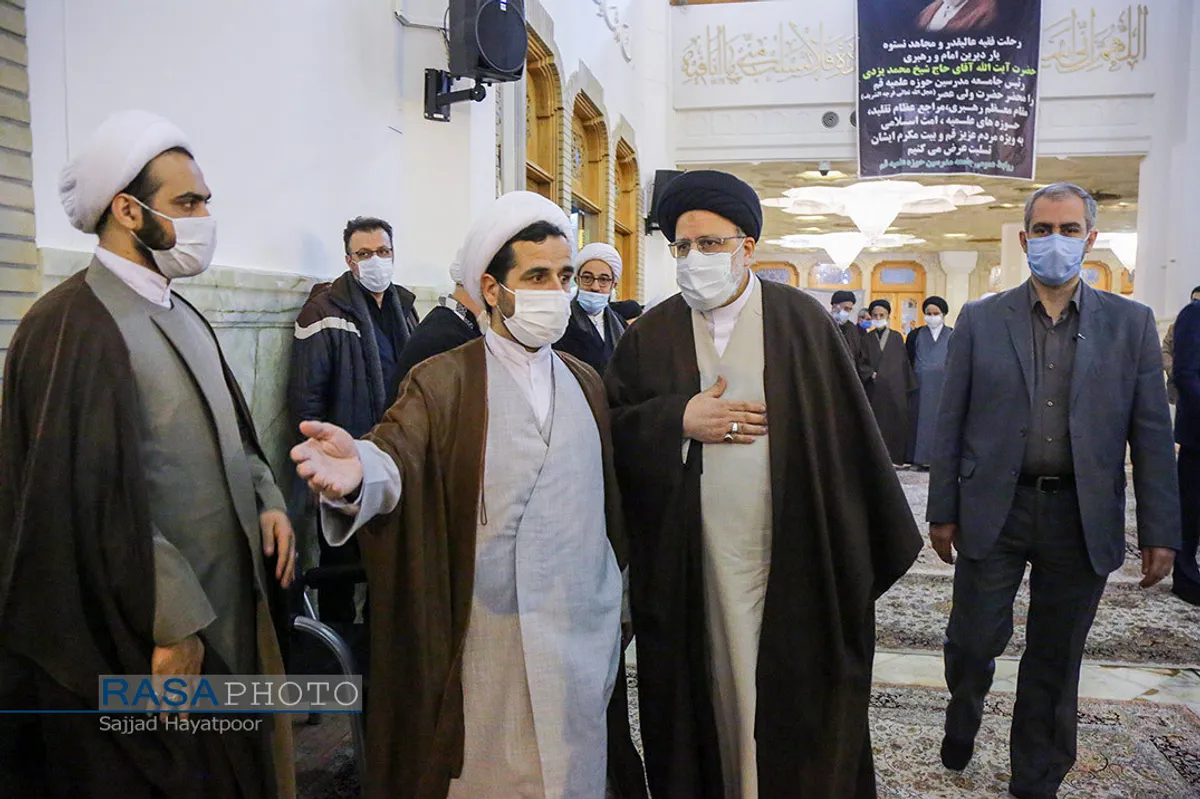 مراسم چهلمین روز درگذشت آیت الله محمدی یزدی