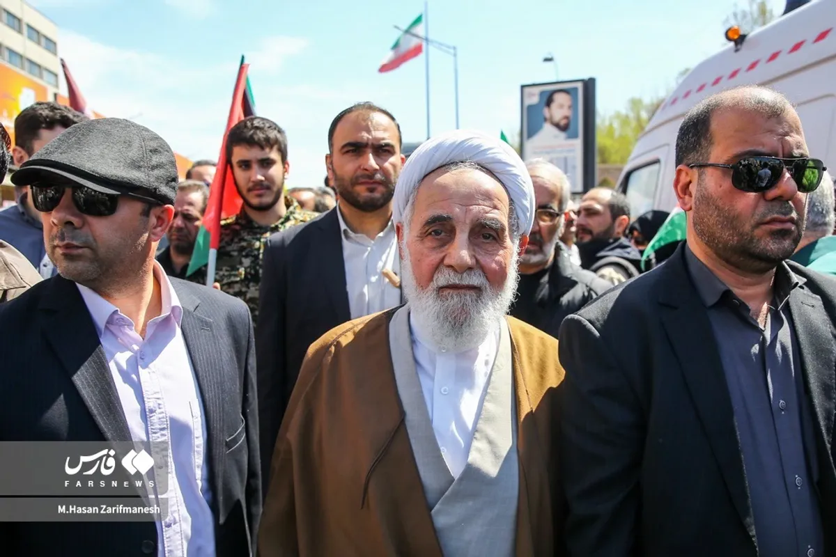 حضور شخصیت های حوزوی در راهپیمایی روز جهانی قدس