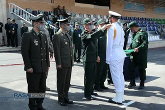 مراسم مشترک دانش&zwnj;آموختگی دانشجویان دانشگاه&zwnj;های افسری نیروهای مسلح