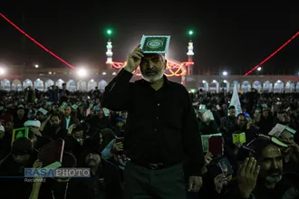شب ۲۱ ماه مبارک رمضان در مسجد مقدس جمکران