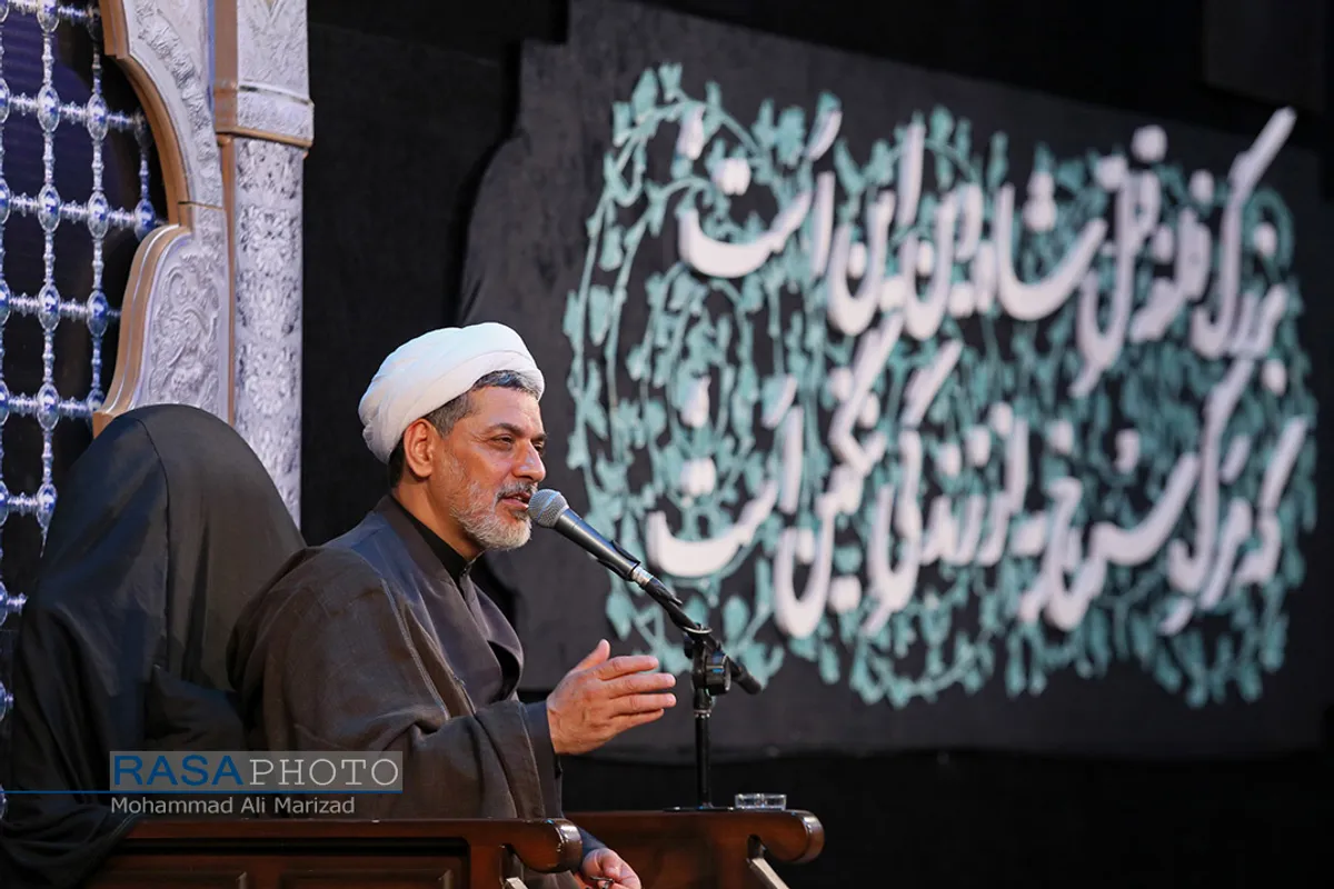 عزاداری هیئت رزمندگان اسلام در قم
