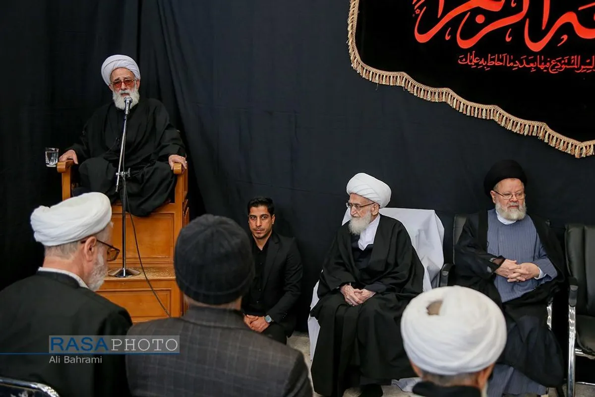 عزاداری روز شهادت حضرت صدیقه کبری (سلام&zwnj;الله&zwnj;علیها) در بیوت مراجع تقلید