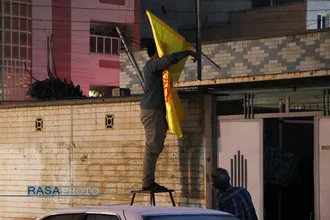 جشن میلاد امام رضا (ع) با حضور خادمان آستان قدس رضوی در اهواز