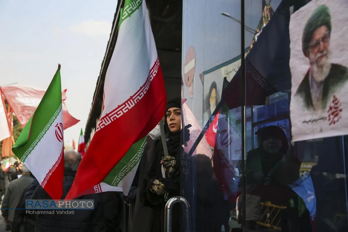 تشییع سرداران شهید حمله آمریکایی صهیونیستی در تهران