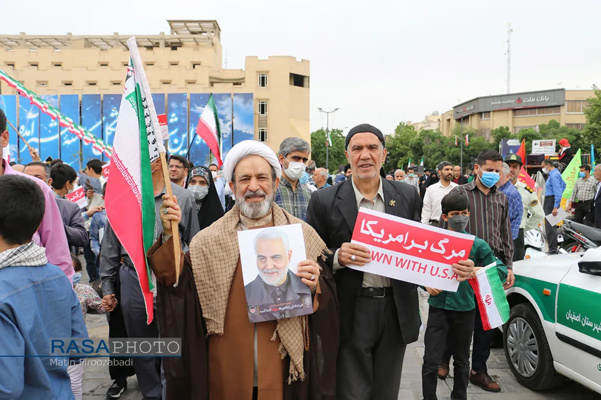 راهپیمایی روز جهانی قدس در اصفهان