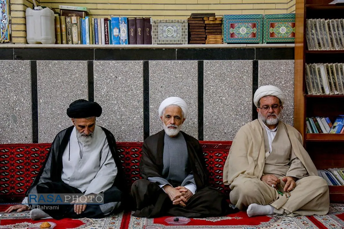 مراسم یادبود مدیر مدرسه علمیه کرمانی&zwnj;ها مرحوم حجت الاسلام جاویدی
