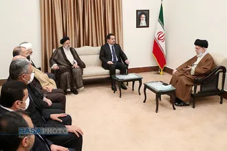 دیدار نخست&zwnj;وزیر عراق با مقام معظم رهبری