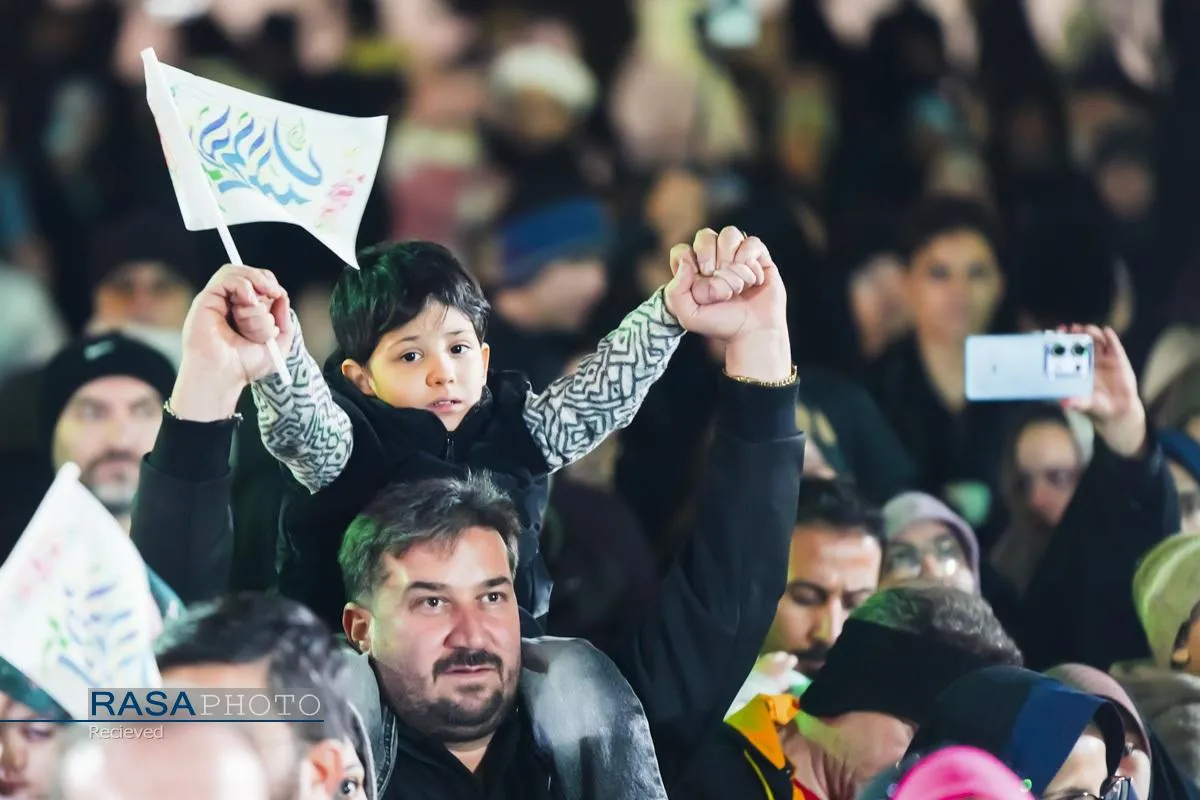 اجتماع &laquo;سلام یا مهدی&raquo; در مسجد مقدس جمکران