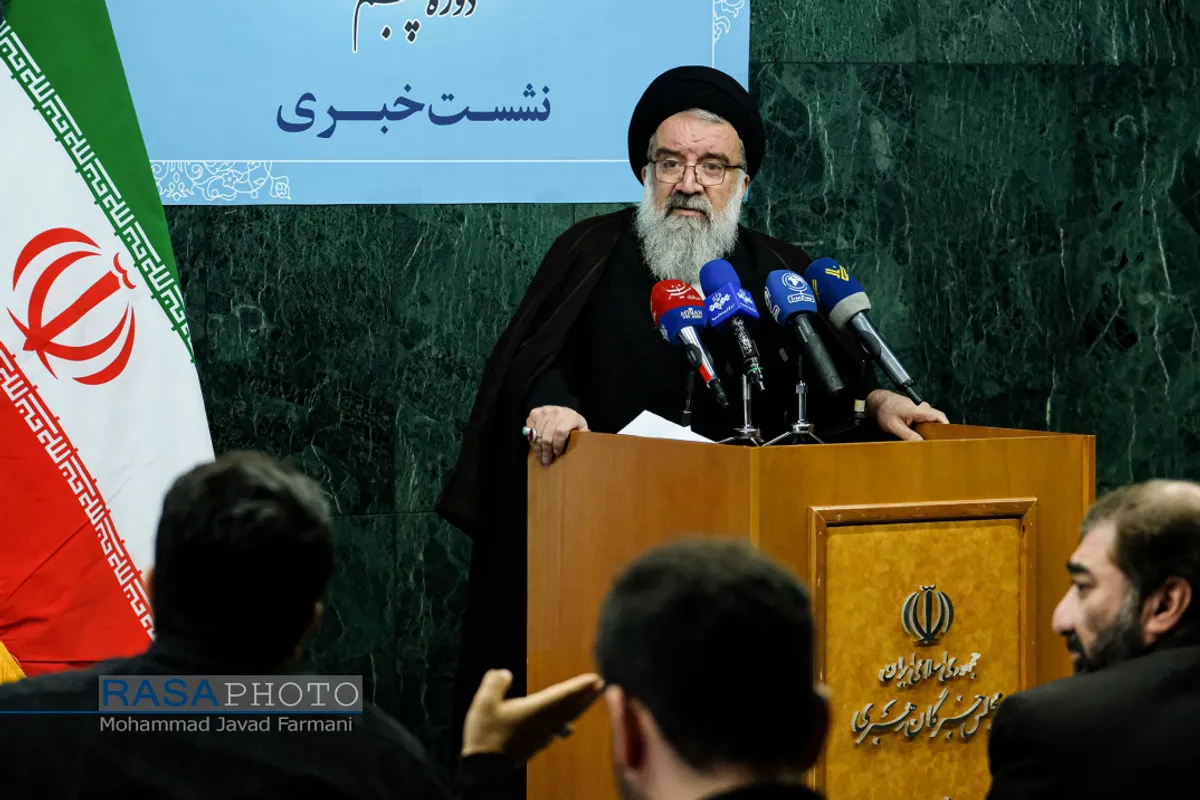 نشست خبری آیت الله خاتمی در پایان دهمین اجلاس مجلس خبرگان رهبری