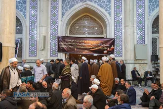 مراسم بزرگداشت بیست و هفتمین سالگرد رحلت آیت الله گلپایگانی&lrm;