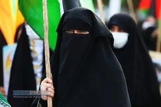 قم | جشن پیروزی&zwnj; جبهه مقاومت در نبرد غزه