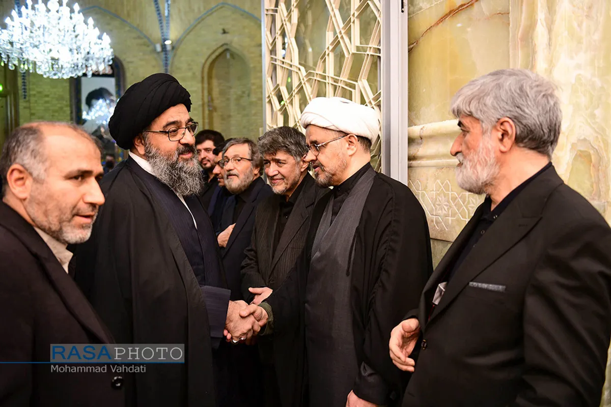 مراسم ختم همسر شهید آیت&zwnj;الله مطهری در قم