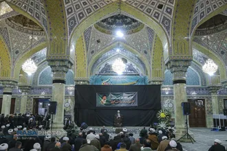 بزرگداشت آیت&zwnj;الله سید محمد شاهچراغی در قم