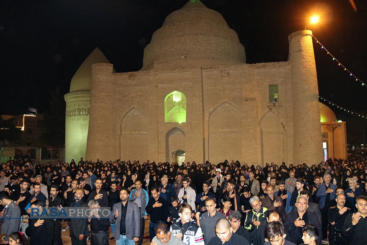مراسم احیاء شب بیست و سوم ماه مبارک رمضان در دامغان