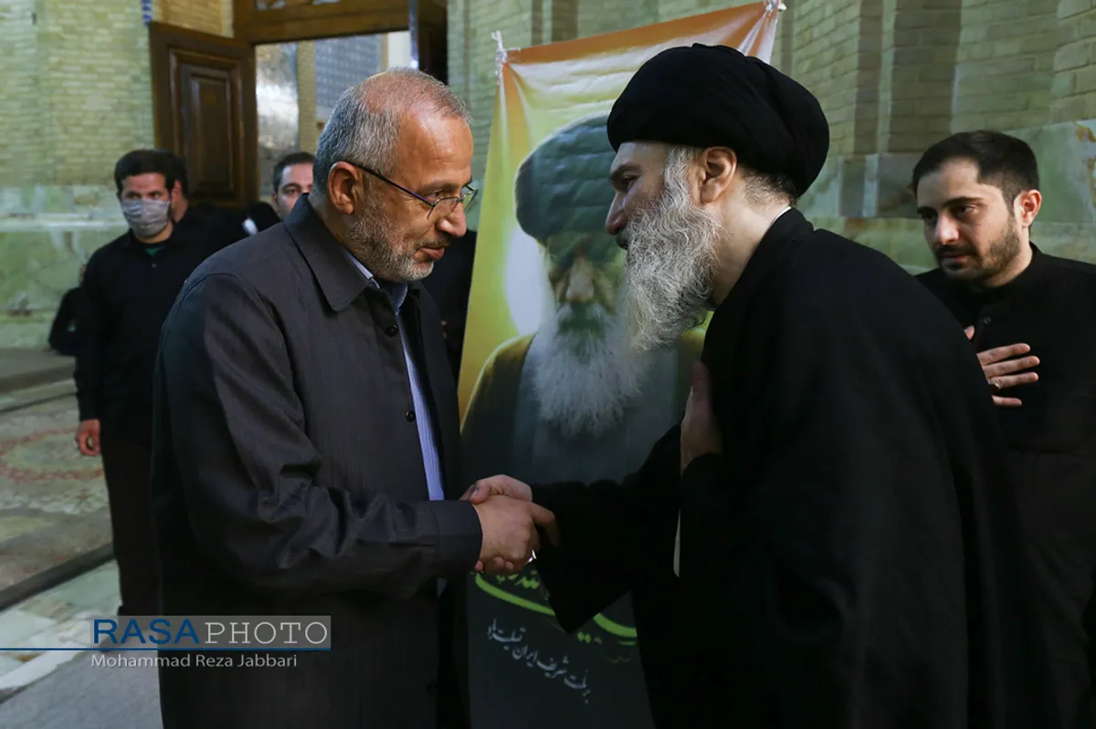 مراسم ختم آیت الله فاطمی&zwnj;نیا در مسجد اعظم قم
