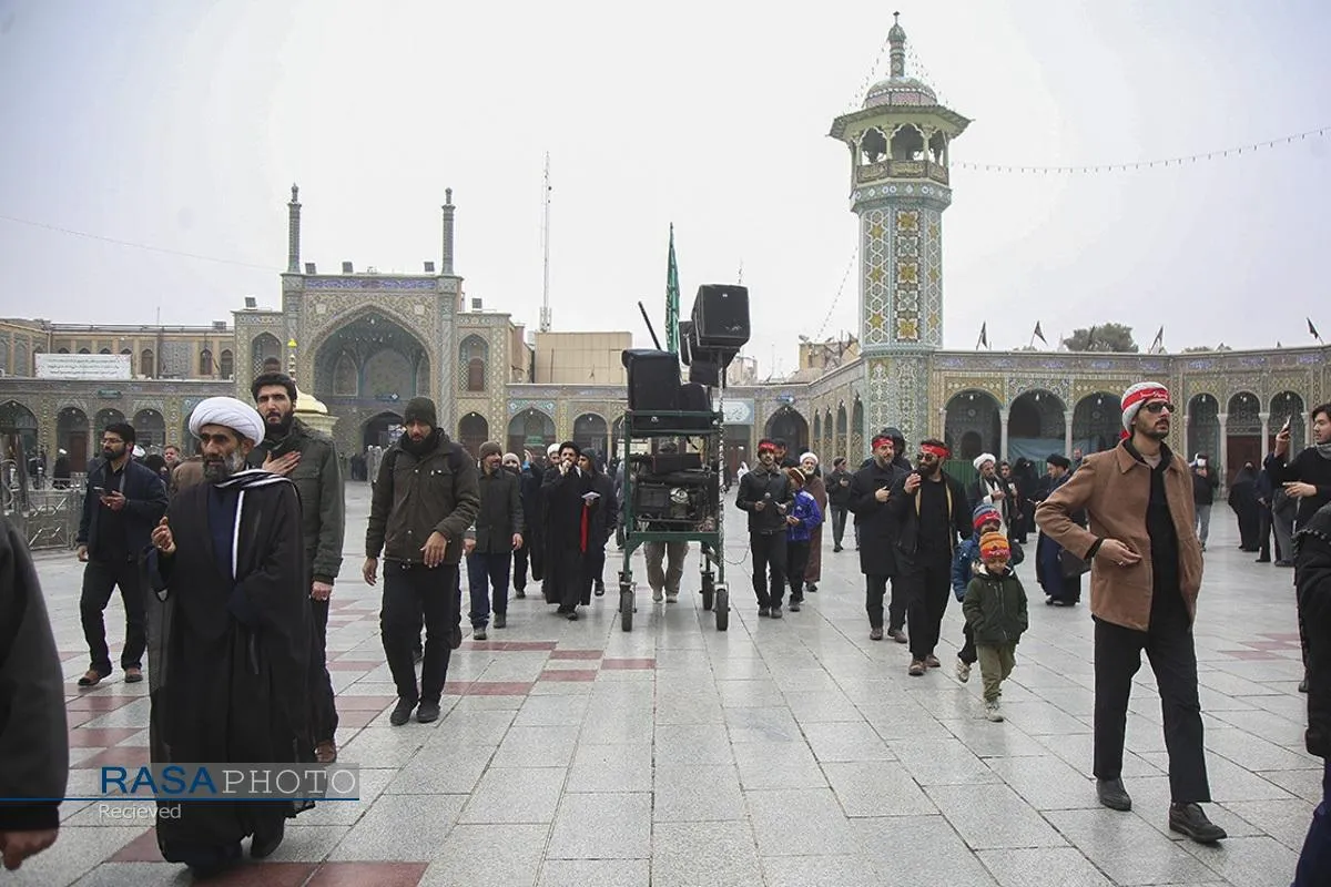 عزاداری روز شهادت امام هادی(ع) در حرم کریمه اهل&zwnj;بیت (ع)