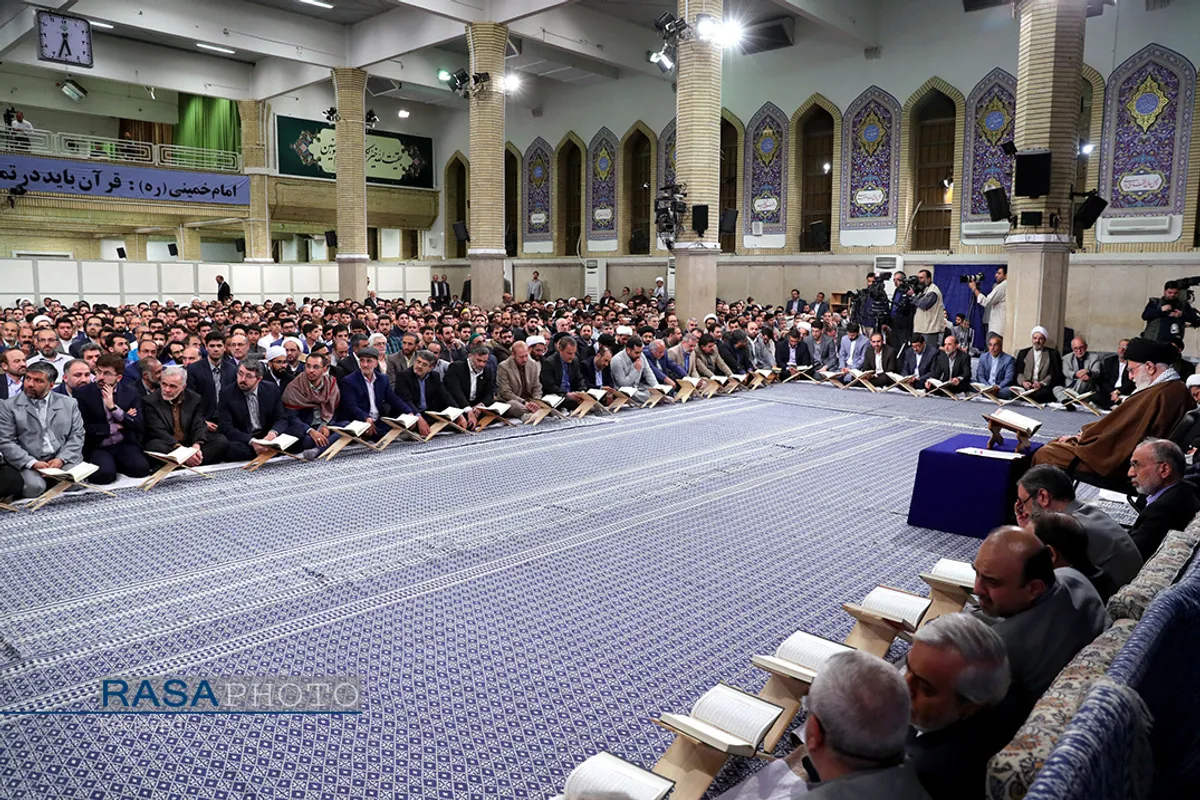 محفل انس با قرآن کریم با حضور مقام معظم رهبری