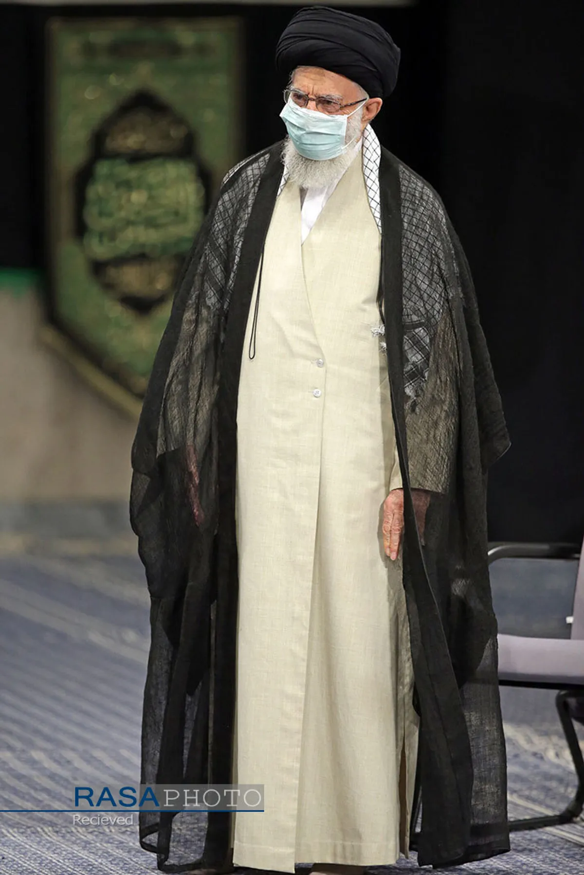 عزاداری سالروز شهادت پیامبر اعظم (ص) و حضرت امام حسن مجتبی (ع) با حضور رهبر انقللاب