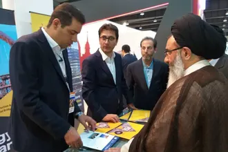 بازدید نماینده رهبر انقلاب در سوریه از نمایشگاه بین المللی شرکت&zwnj;های ساخت و ساز جهان