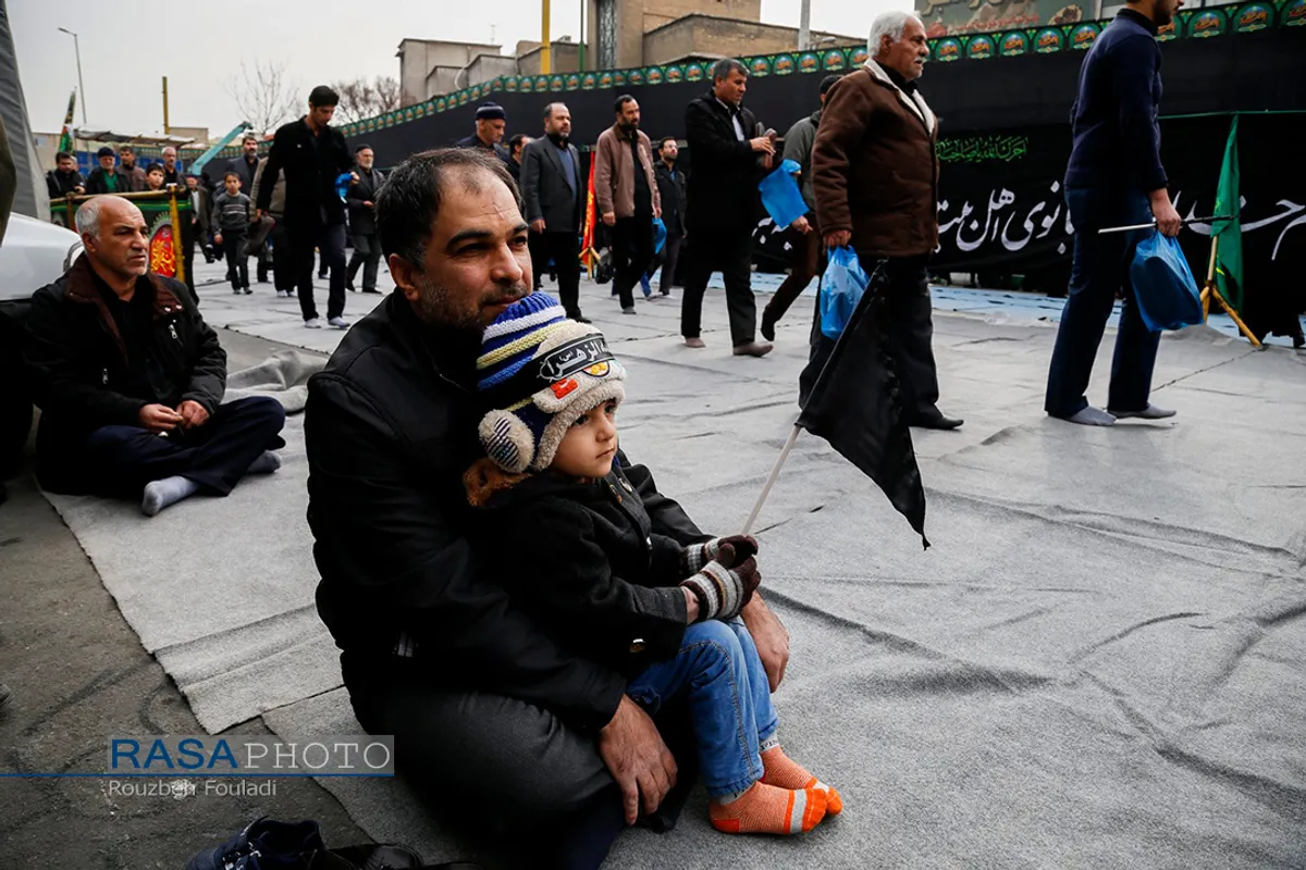 اجتماع بزرگ عزاداران فاطمی در جنوب تهران