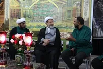 حضور امام جمعه کرمان در جمع خادمان اعزامی به حرم امام رضا