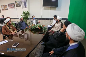 حضور مدیرکل هنر و تبلیغ نوین و رئیس مرکز تبلیغ اینترنتی حوزه&zwnj;های علمیه در خبرگزاری رسا
