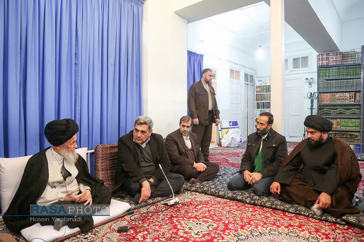 دیدار شهردار تهران با مراجع تقلید
